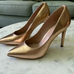 BCBG Shoes Rose Gold Metallic